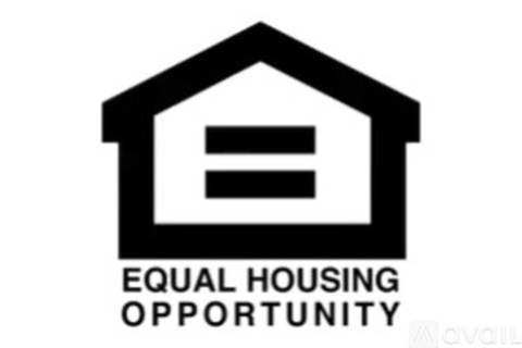 A black and white image of a house with the words "Equal Housing Opportunity" written underneath.