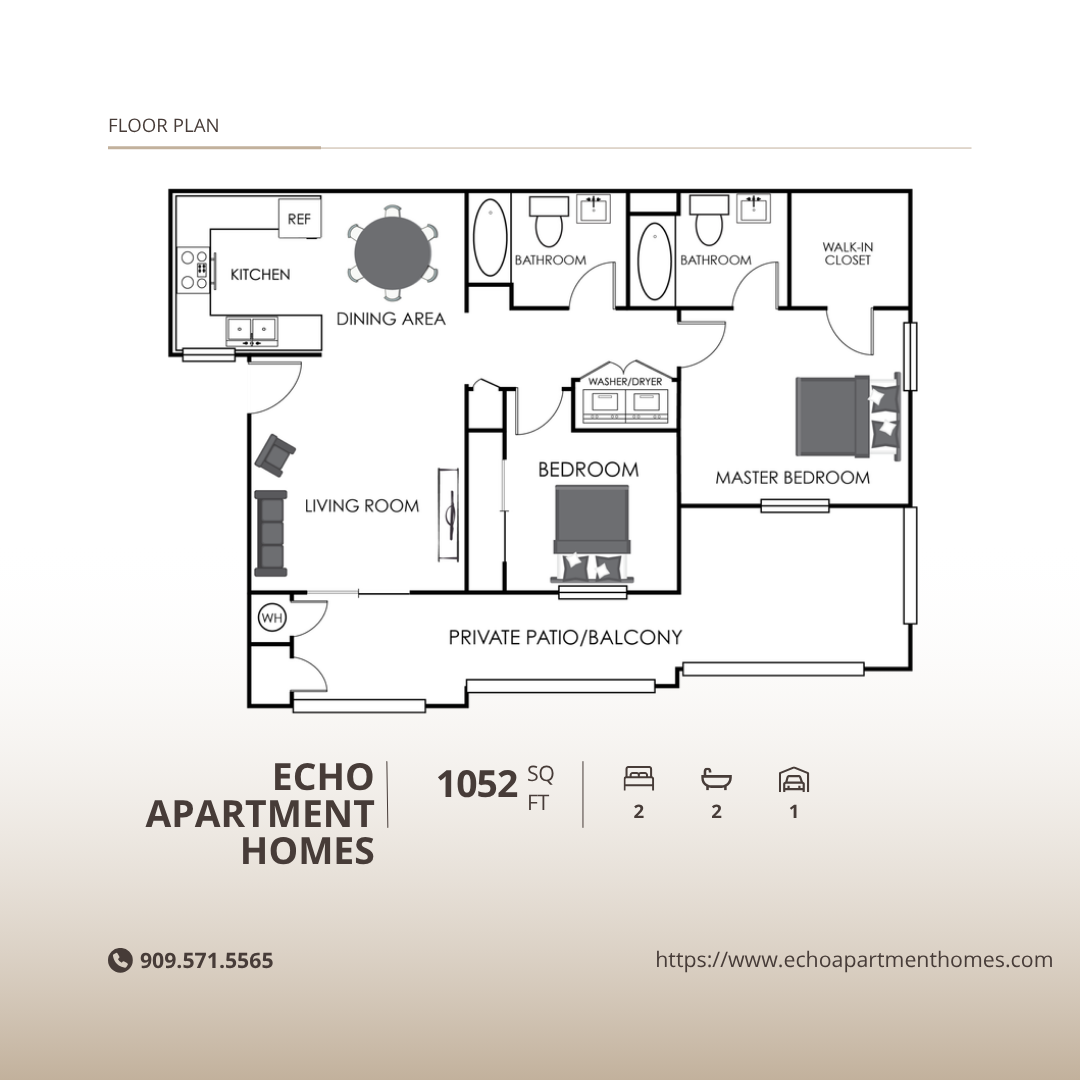 2 Bedroom 2 Bath