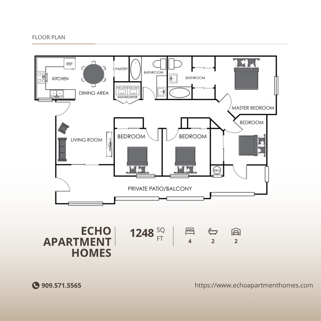 4 Bedroom 2 Bath