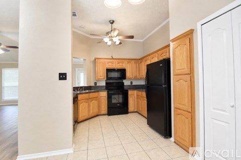 A real estate advertisement for a property management service.