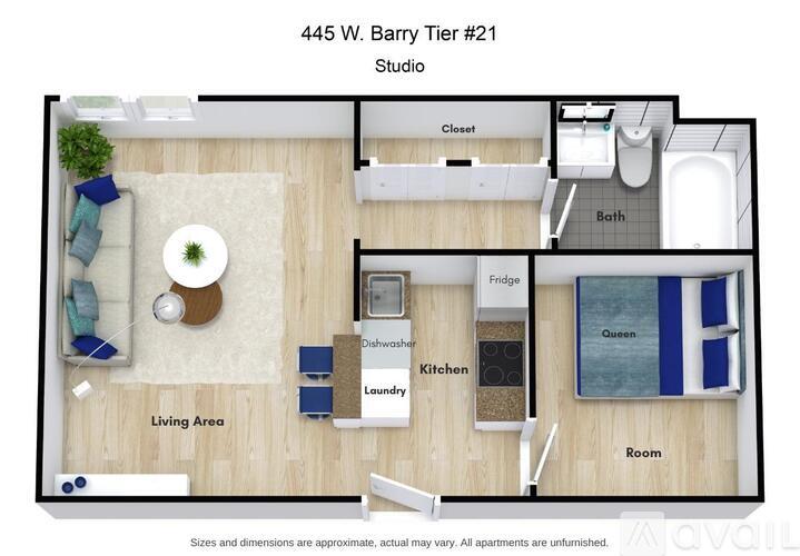445 W Barry Ave Studio Condo, Other for Rent - Photo gallery 3