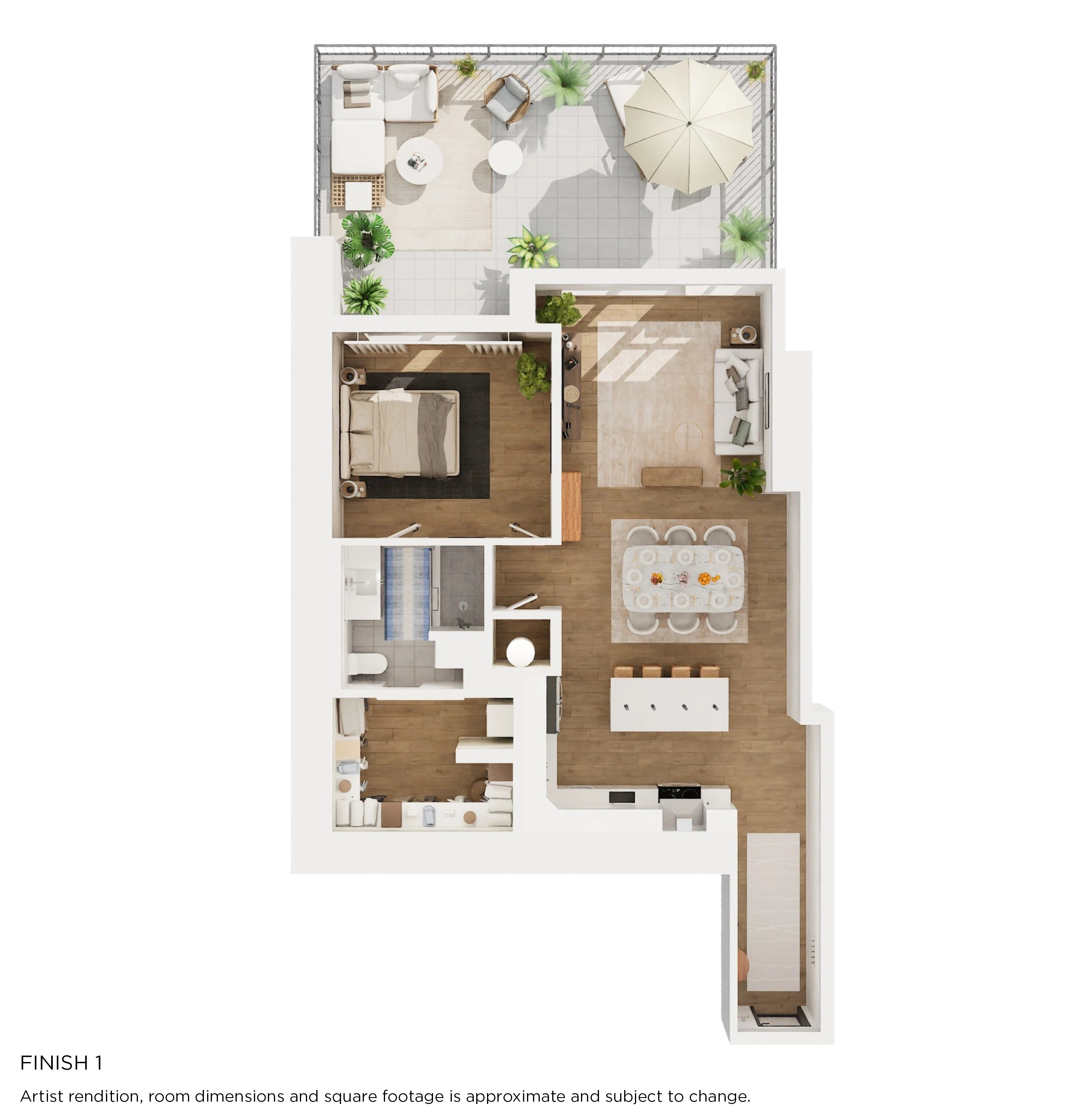 A8 Floorplan with Finish 1