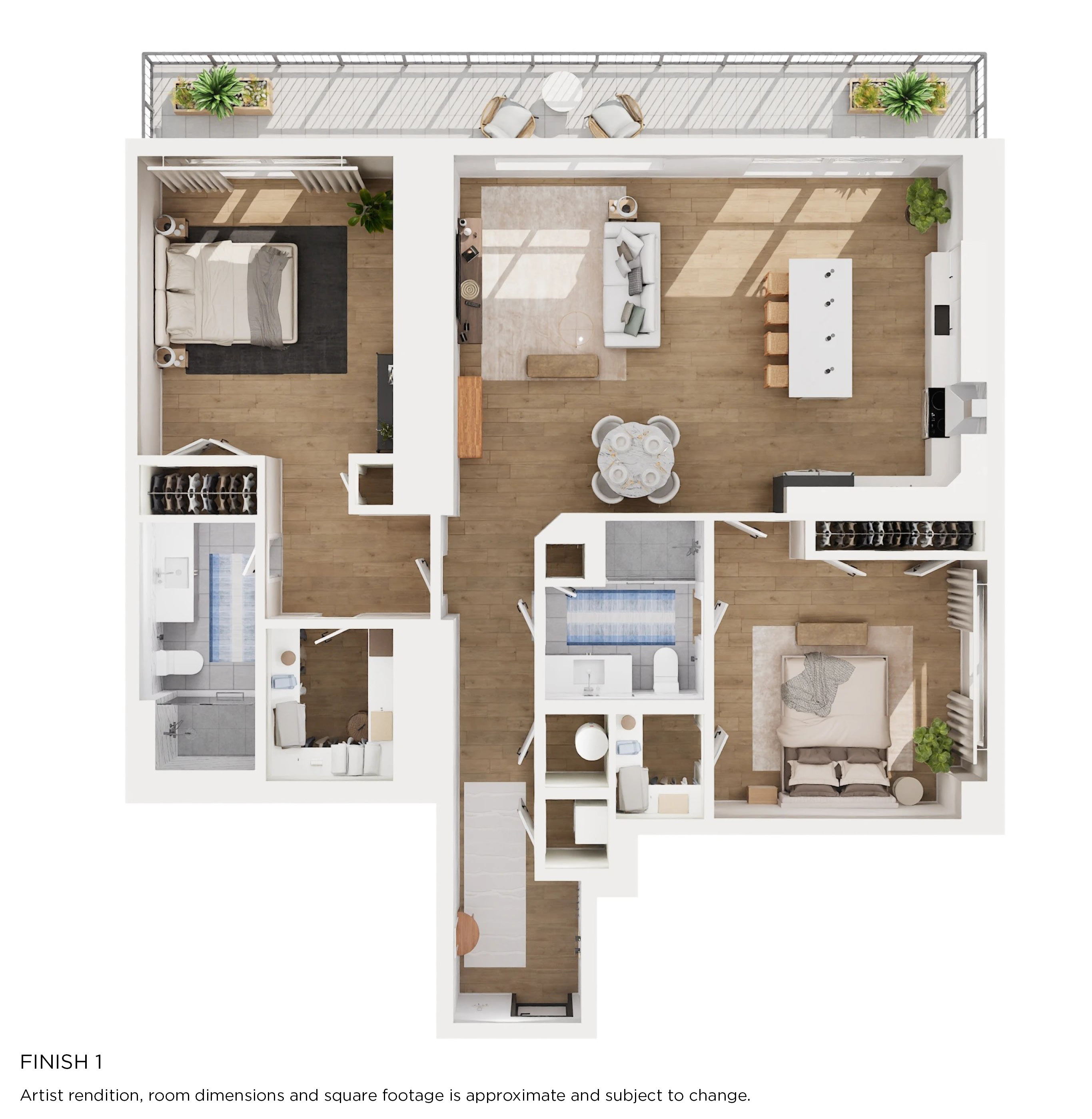 B10 Floorplan with Finish 1