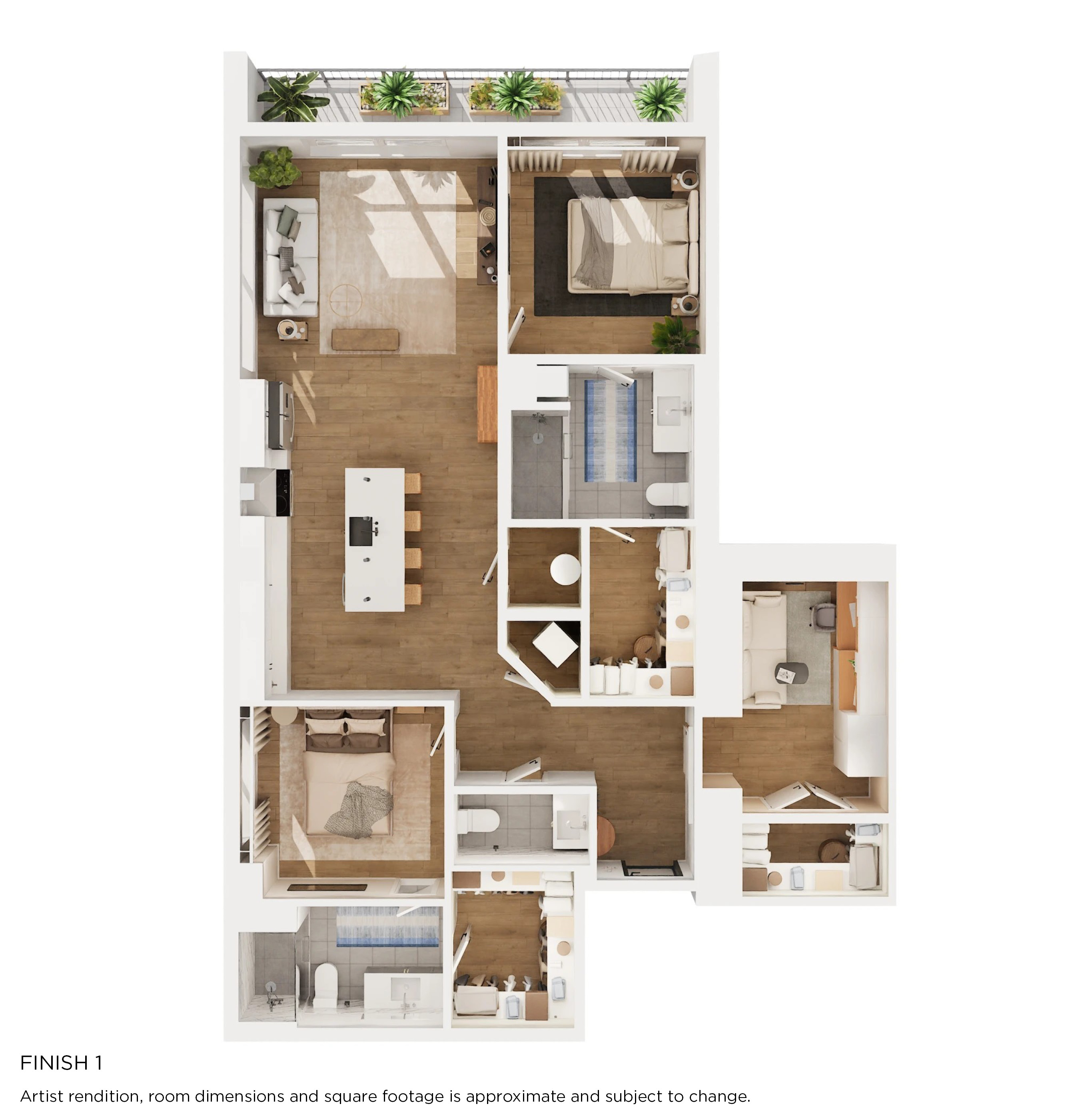 B12 Floorplan with Finish 1