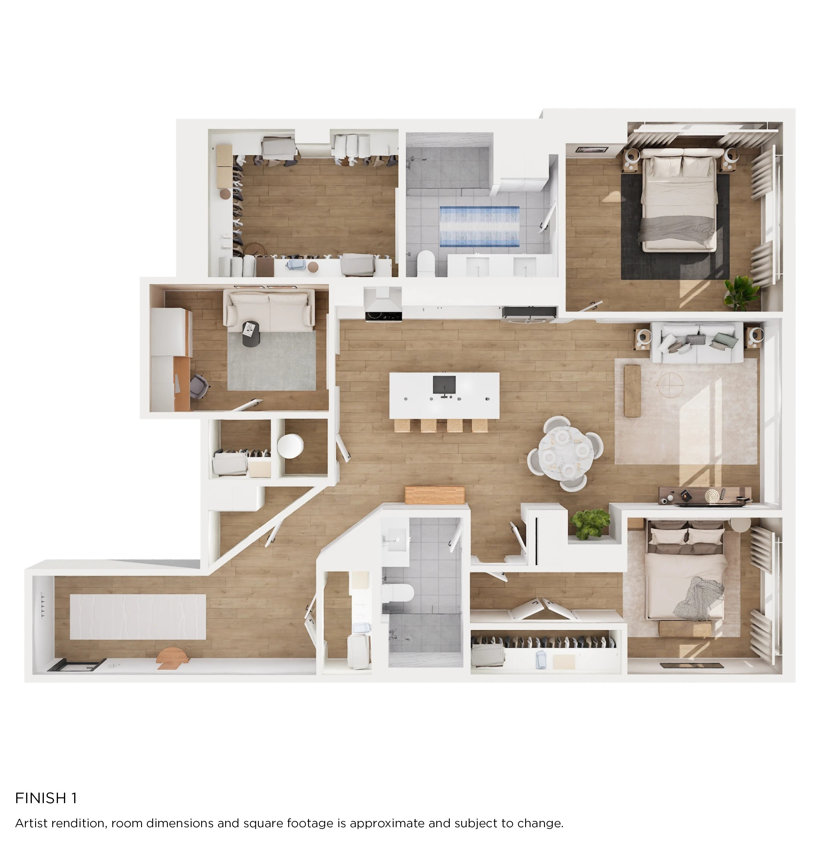 B15 Floorplan with Finish 1