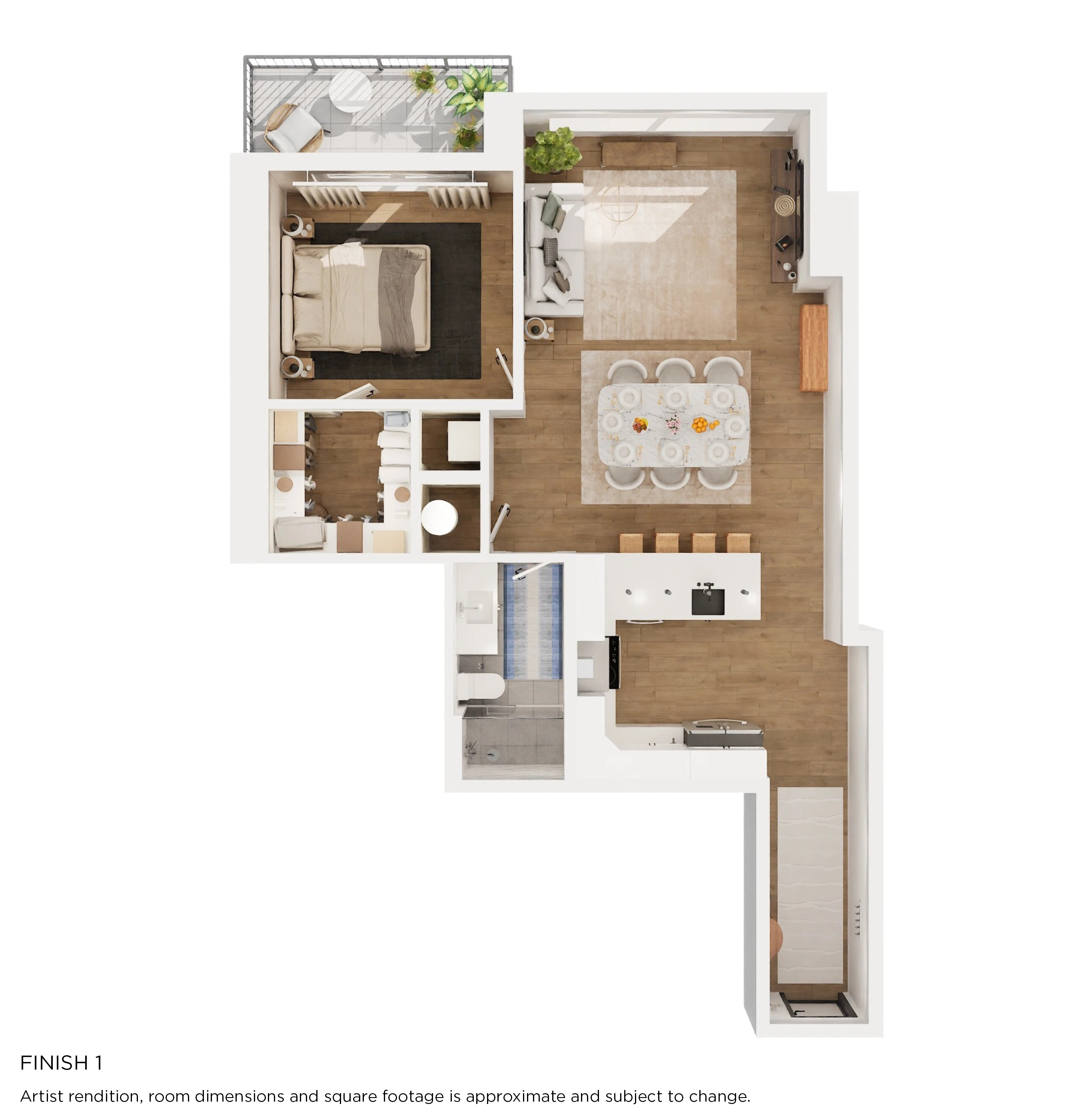 A5 Floorplan with Finish 1
