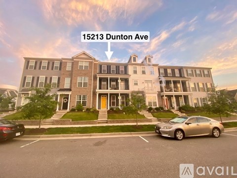 A building with the address 15213 Dunton Ave is shown with a car parked in front.