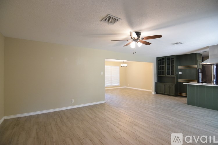 A real estate advertisement for a property management service.