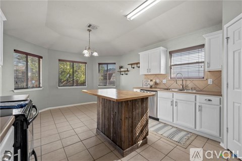 A real estate advertisement for a property management service.