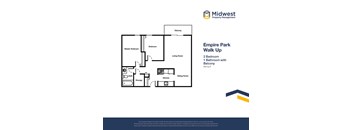 2 Bedroom Walk Up