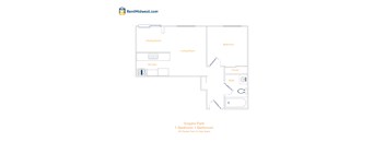 1 Bedroom High Rise - No Balcony
