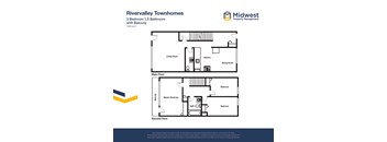3 Bedroom 1.5 Bath - with Balcony