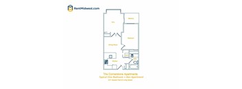 1 Bedroom plus den