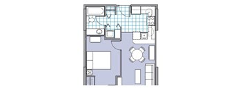 1 Bedroom 22s, 420