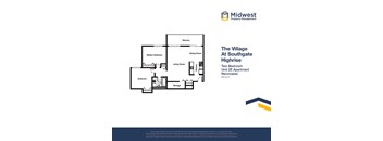 2 Bedroom Large Highrise Renovated