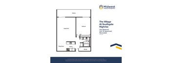 1 Bedroom Large Highrise Renovated