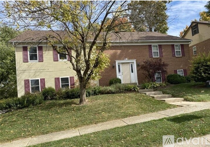 A house with a tree in front of it.