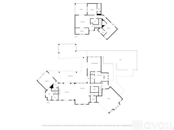 A floor plan of a building created by Cibucasa app.