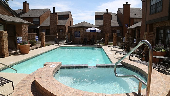 Delmar Villas Swimming Pool , Hot tub & Sundeck Surround our apartments offer a swimming pool