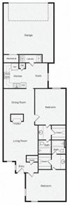 2 bedroom Apartment Home