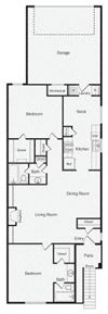 2 Bedroom Apartment Home