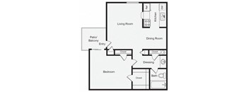 1 Bedroom Apartment Home