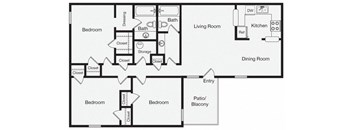 3 Bedroom Apartment Home