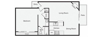 1 Bedroom Apartment Home
