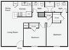 2 Bedroom Apartment Home