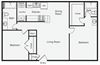 2 Bedroom Apartment Home