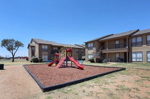 our playground is in front of our apartments
