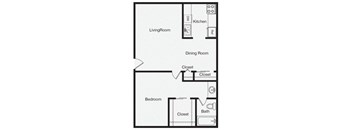 One Bedroom Apartment Home