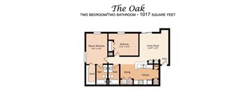 The Oak Floor Plan at Ashton Oaks, Florida, 34654
