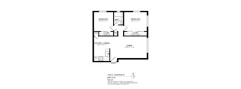 2 Bedroom, 1
