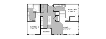 B-2 2Bedroom