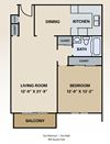 1 Bedroom 1 Bath