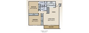 2 Bedroom 2 Bath