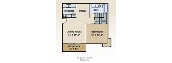 1 Bedroom 1 Bath