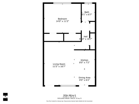 A black and white image of a floor plan for a home.
