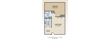 1 Bedroom 1 Bath