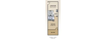 1 Bedroom 1 Bath
