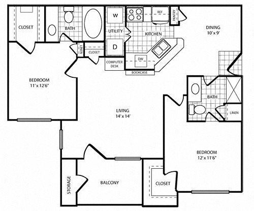B3 Floor Plan 5