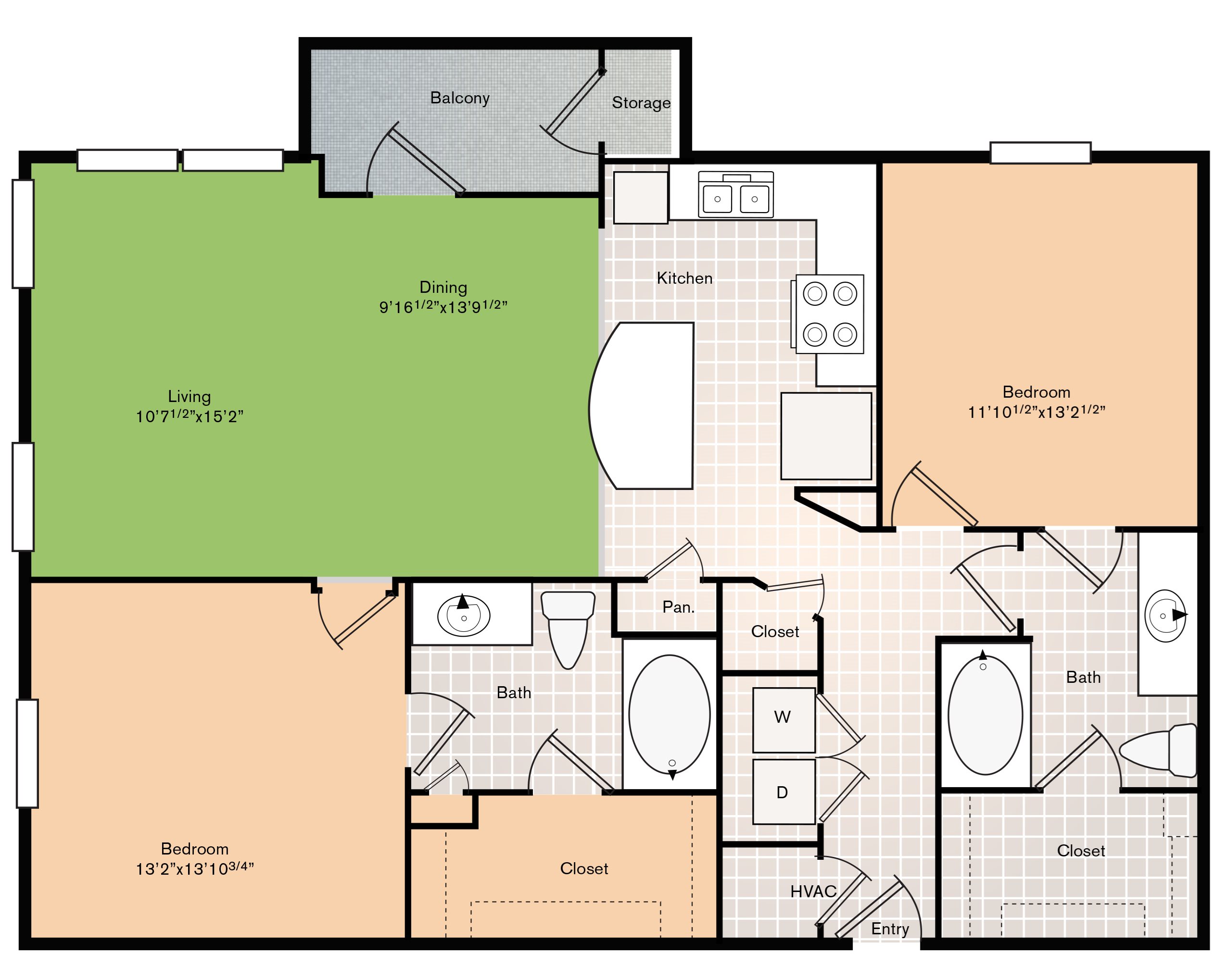 2B Floor Plan 6