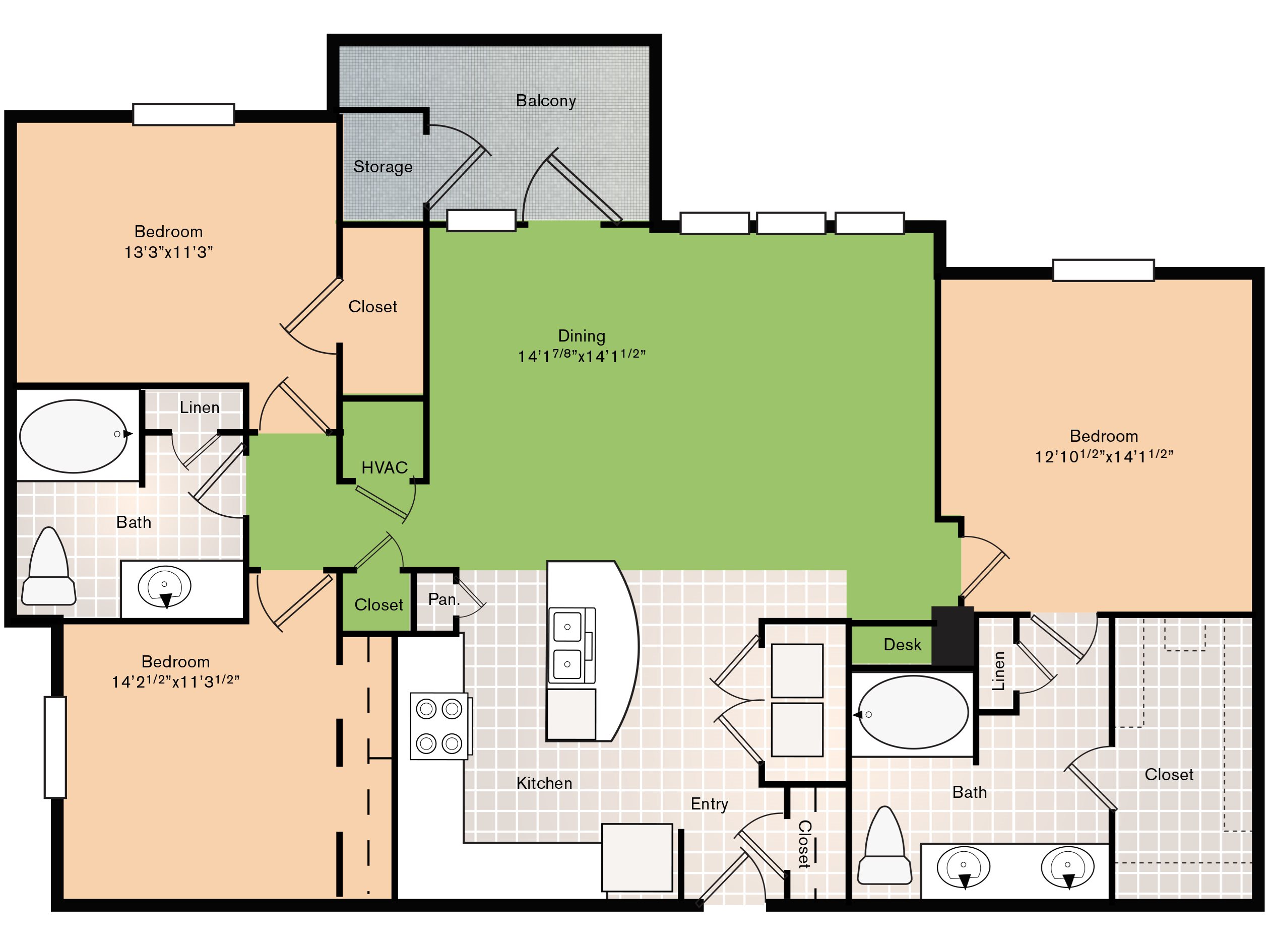 3 Floor Plan 7