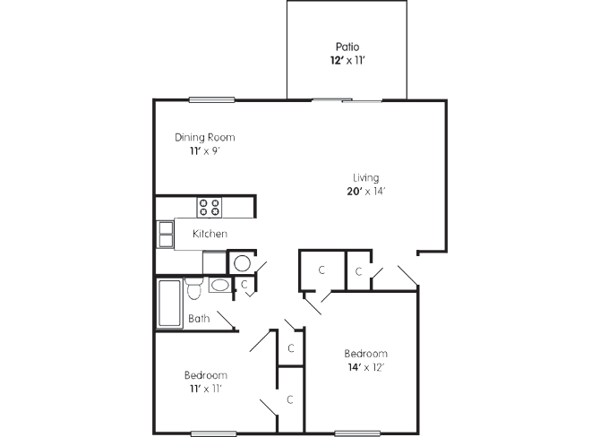 Two Bedroom Apt Greenwood Indiana Greenwood IN Apartments