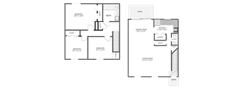 Three Bedroom Townhome