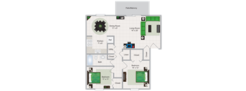 Two Bedroom Apartment