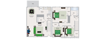Three Bedroom Townhome
