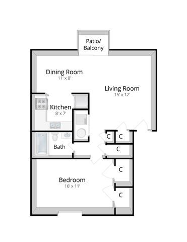 The Windsor Floor Plan 1