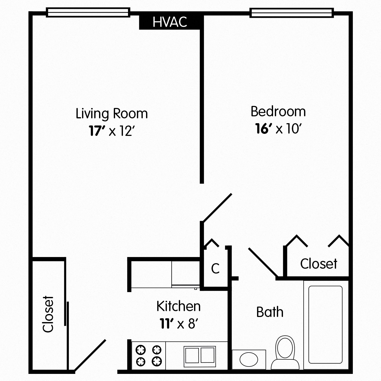 The River Floor Plan 4